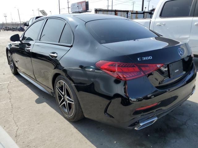 W1KAF4HB2RR190933 - 2024 MERCEDES-BENZ C 300 4MATIC BLACK photo 2