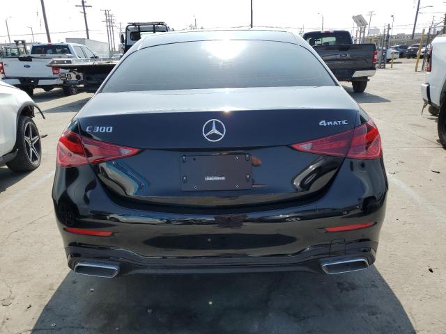 W1KAF4HB2RR190933 - 2024 MERCEDES-BENZ C 300 4MATIC BLACK photo 6