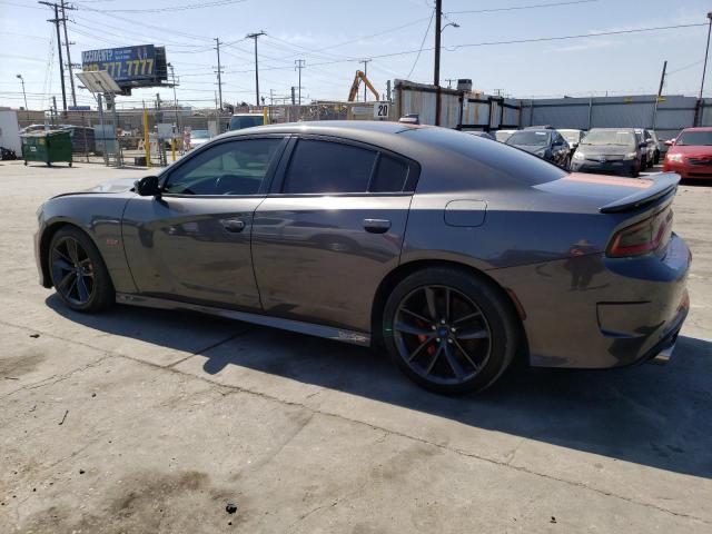 2C3CDXGJ1KH661838 - 2019 DODGE CHARGER SCAT PACK GRAY photo 2