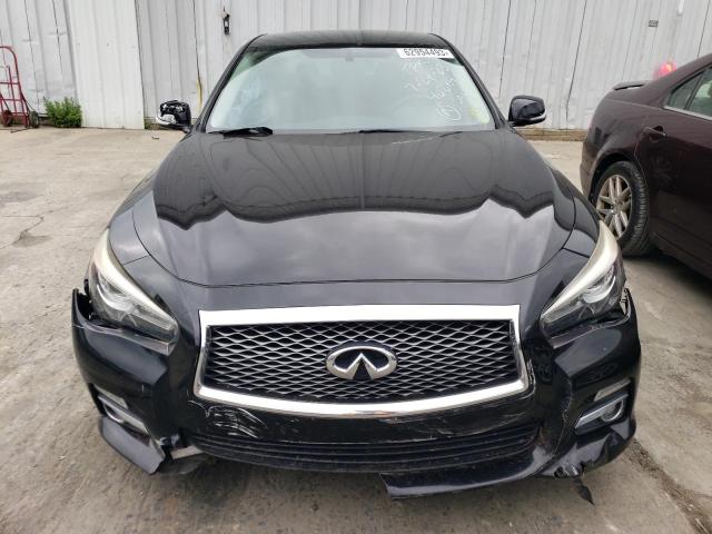 JN1BV7AP2FM340284 - 2015 INFINITI Q50 BASE BLACK photo 5