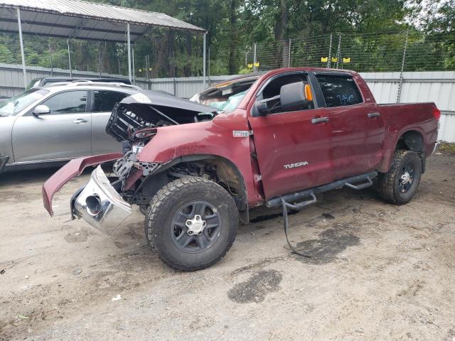 5TBEV54167S467219 - 2007 TOYOTA TUNDRA CREWMAX SR5 MAROON photo 1