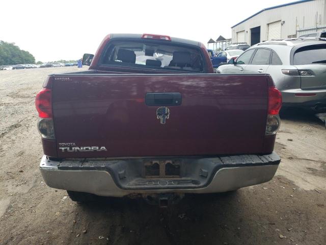 5TBEV54167S467219 - 2007 TOYOTA TUNDRA CREWMAX SR5 MAROON photo 6