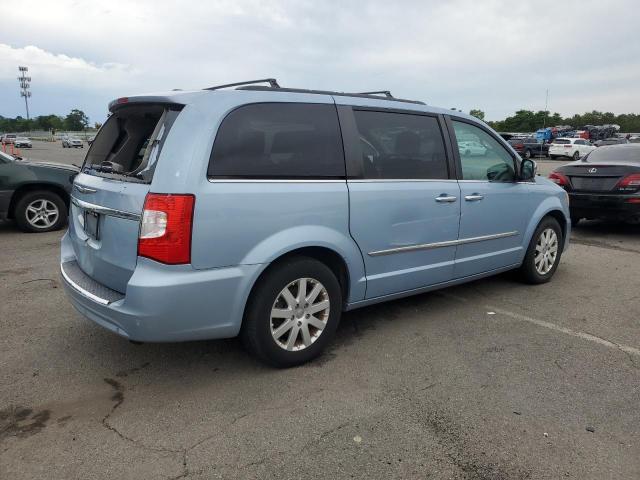 2C4RC1CG9CR393066 - 2012 CHRYSLER TOWN & COU TOURING L BLUE photo 3