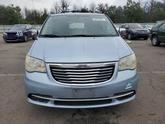 2C4RC1CG9CR393066 - 2012 CHRYSLER TOWN & COU TOURING L BLUE photo 5