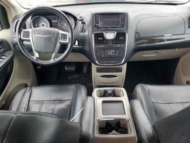 2C4RC1CG9CR393066 - 2012 CHRYSLER TOWN & COU TOURING L BLUE photo 8