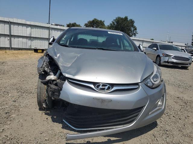 5NPDH4AE6FH573816 - 2015 HYUNDAI ELANTRA SE SILVER photo 5