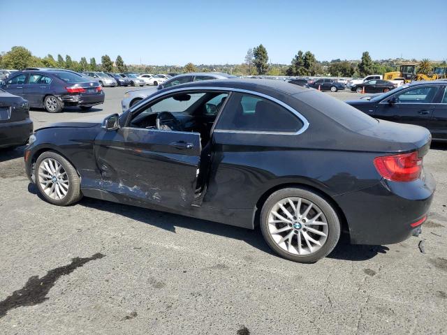 WBA1F9C58GV544559 - 2016 BMW 228 I SULEV BLACK photo 2