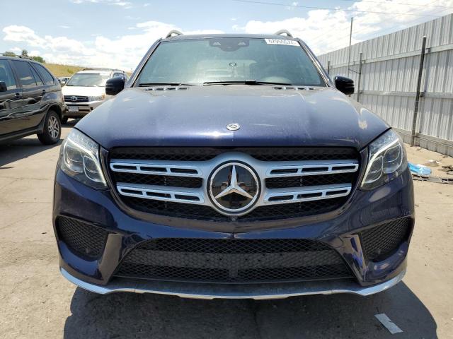 4JGDF7DE9HA950471 - 2017 MERCEDES-BENZ GLS 550 4MATIC BLUE photo 5