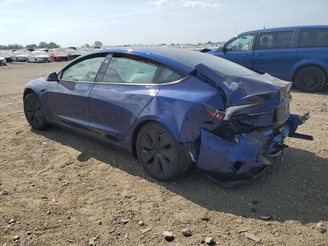 5YJ3E1EB2RF788275 - 2024 TESLA MODEL 3 Azul foto 2