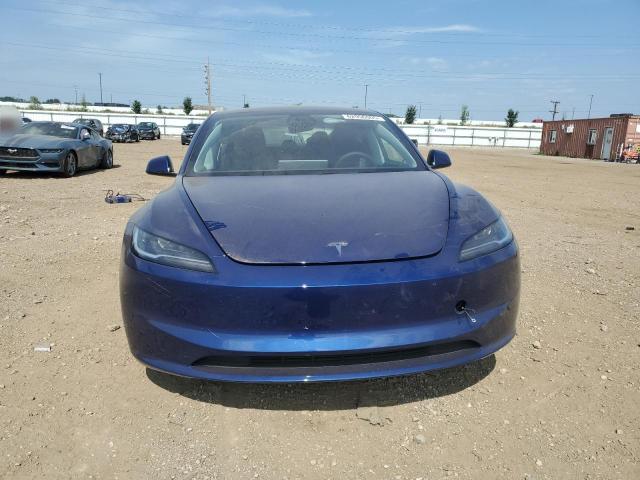 5YJ3E1EB2RF788275 - 2024 TESLA MODEL 3 Azul foto 5