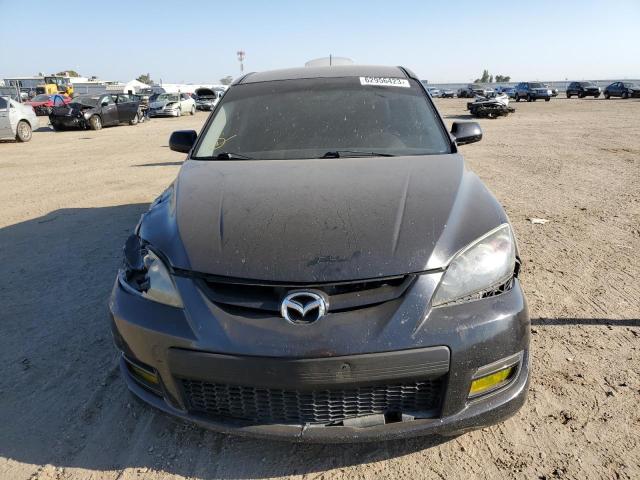 JM1BK34M191236066 - 2009 MAZDA SPEED 3 Czarny zdjęcie 5