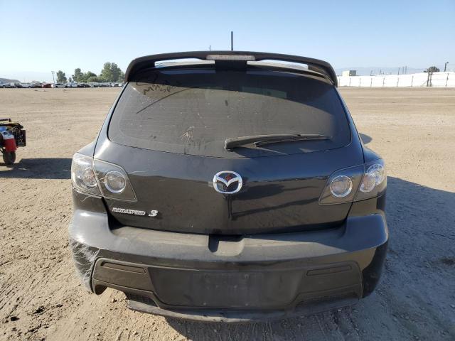 JM1BK34M191236066 - 2009 MAZDA SPEED 3 Czarny zdjęcie 6