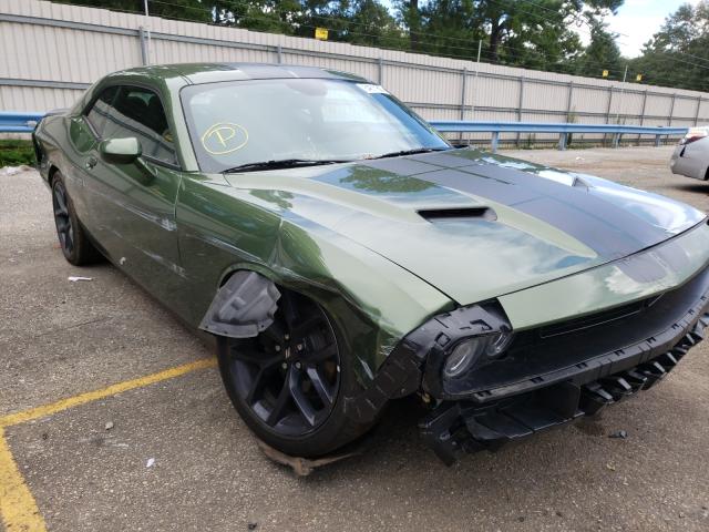 2C3CDZAG7LH152377 - 2020 DODGE CHALLENGER SXT GREEN photo 1