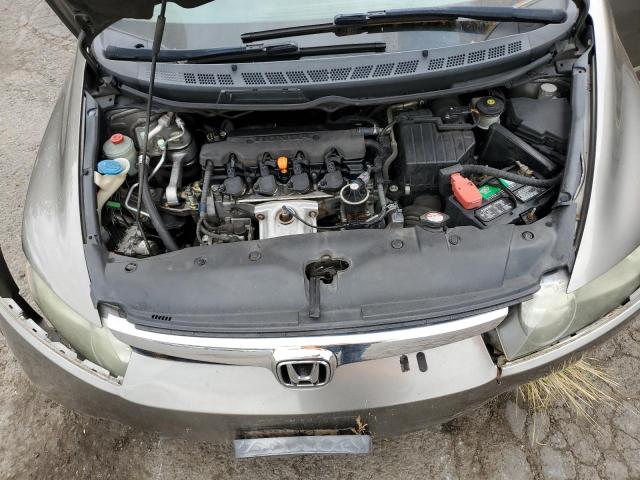 1HGFA15846L114863 - 2006 HONDA CIVIC EX GRAY photo 11