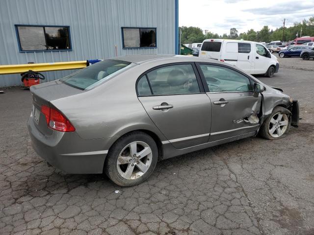 1HGFA15846L114863 - 2006 HONDA CIVIC EX GRAY photo 3