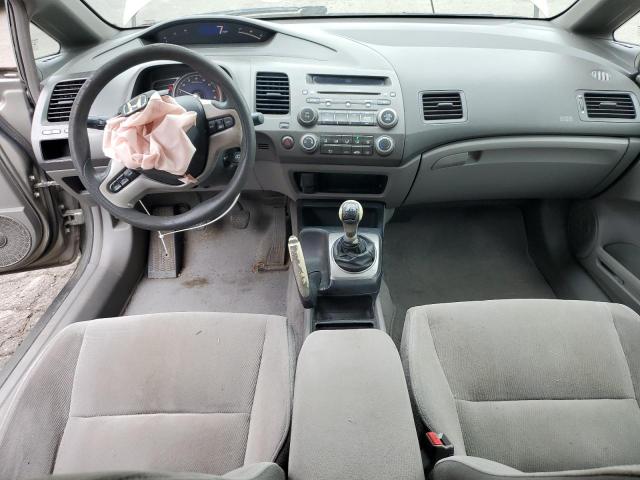 1HGFA15846L114863 - 2006 HONDA CIVIC EX GRAY photo 8