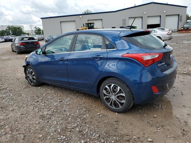 KMHD35LH6GU272137 - 2016 HYUNDAI ELANTRA GT BLUE photo 2