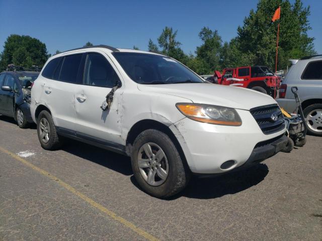 5NMSG73D19H263445 - 2009 HYUNDAI SANTA FE GLS WHITE photo 4