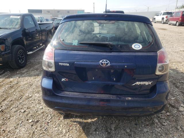 2T1KR32EX8C689880 - 2008 TOYOTA COROLLA MA XR BLUE photo 6