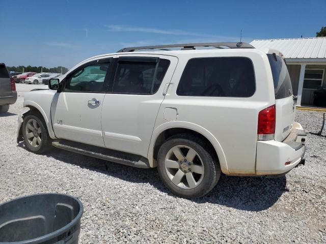 5N1BA08D08N617325 - 2008 NISSAN ARMADA SE WHITE photo 2