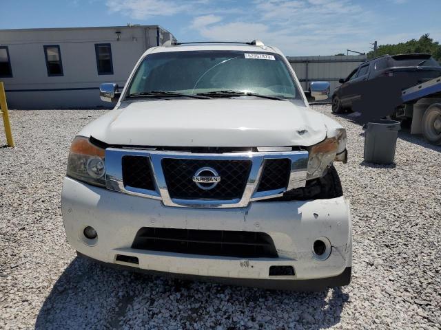 5N1BA08D08N617325 - 2008 NISSAN ARMADA SE WHITE photo 5