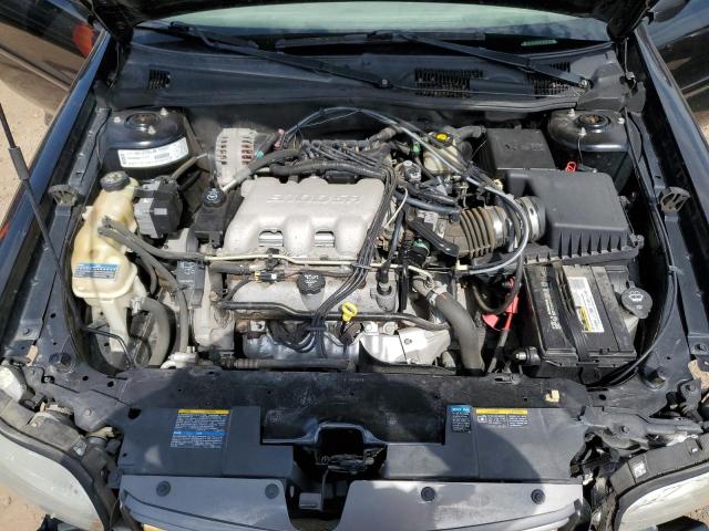 1G1NE52J72M707630 - 2002 CHEVROLET MALIBU LS BLACK photo 11