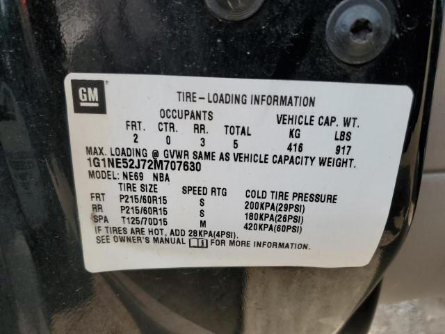 1G1NE52J72M707630 - 2002 CHEVROLET MALIBU LS BLACK photo 13