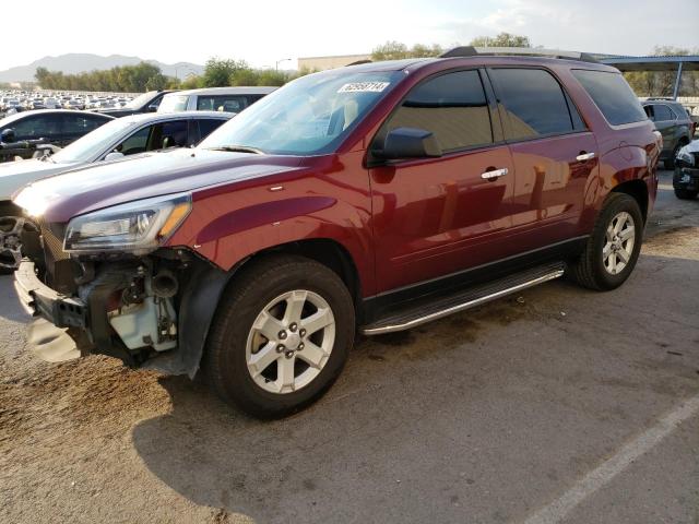 1GKKRPKD9FJ345221 - 2015 GMC ACADIA SLE RED photo 1