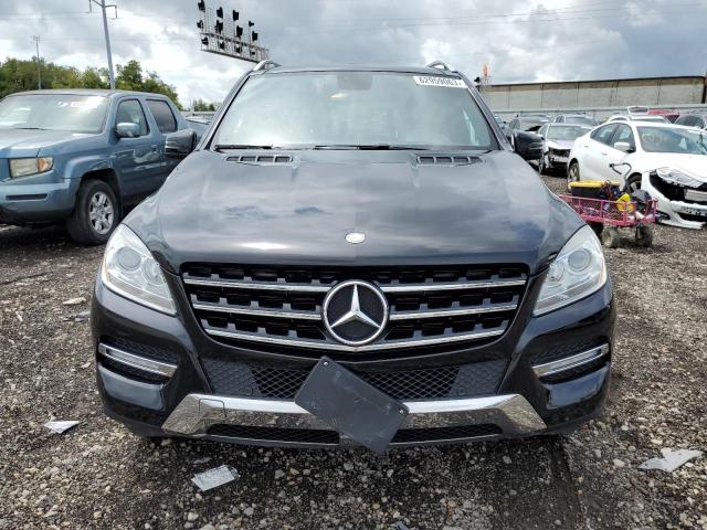 4JGDA5HB2CA043167 - 2012 MERCEDES-BENZ ML 350 4MATIC BLACK photo 5