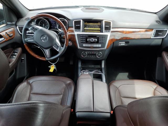 4JGDA5HB2CA043167 - 2012 MERCEDES-BENZ ML 350 4MATIC BLACK photo 8