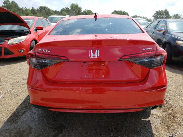 2HGFE2F51NH606356 - 2022 HONDA CIVIC SPORT 红色 照片 6