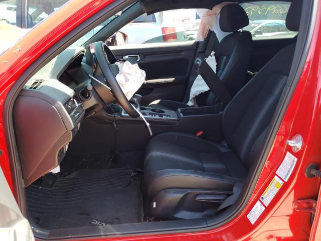 2HGFE2F51NH606356 - 2022 HONDA CIVIC SPORT 红色 照片 7