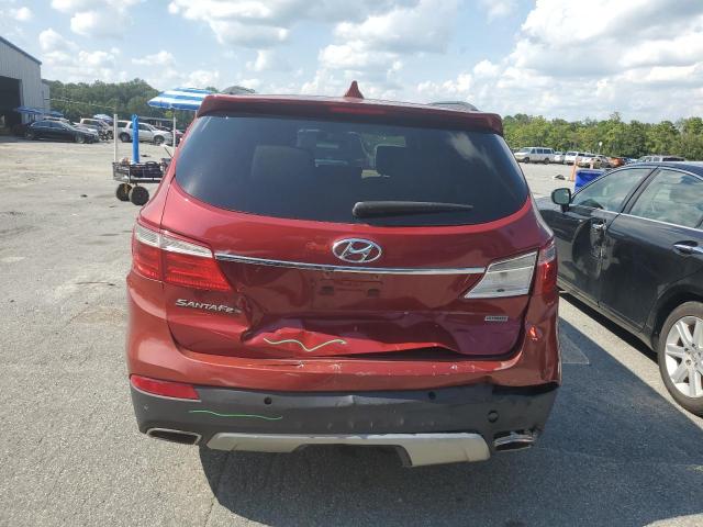 KM8SR4HF4FU118144 - 2015 HYUNDAI SANTA FE GLS RED photo 6