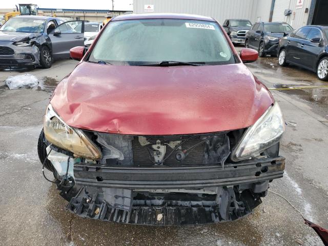 3N1AB7AP7EY328681 - 2014 NISSAN SENTRA S RED photo 5