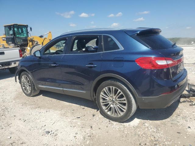2LMPJ8LR0HBL32910 - 2017 LINCOLN MKX RESERVE Mavi foto 2