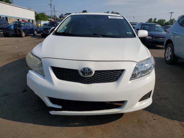 JTDBU4EE8A9104273 - 2010 TOYOTA COROLLA BASE WHITE photo 5