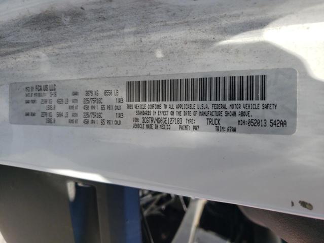 3C6TRVNG0GE127183 - 2016 RAM PROMASTER 1500 STANDARD Bordo foto 13