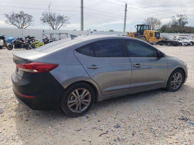 5NPD84LF5JH309792 - 2018 HYUNDAI ELANTRA SEL SILVER photo 3