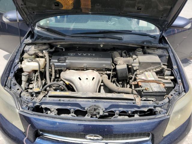 JTKDE177370162302 - 2007 TOYOTA SCION TC Mavi foto 11
