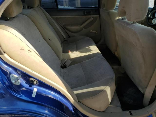 1HGES163X4L005672 - 2004 HONDA CIVIC DX VP Mavi foto 10