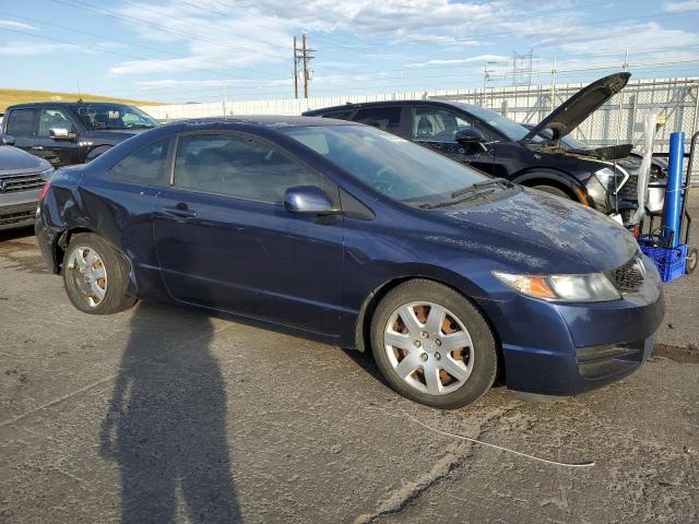 2HGFG1B67BH517549 - 2011 HONDA CIVIC LX BLUE photo 4