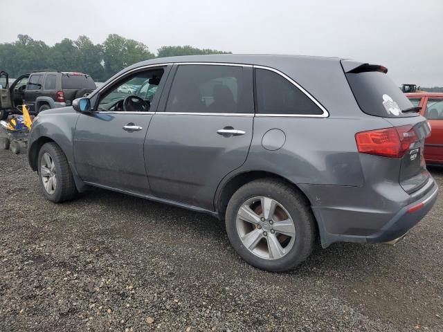2HNYD2H61BH550229 - 2011 ACURA MDX TECHNOLOGY GRAY photo 2