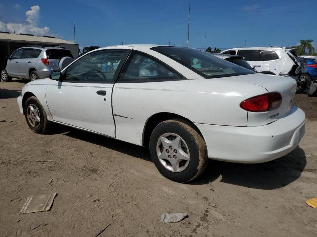 3G1JC1241YS100493 - 2000 CHEVROLET CAVALIER WHITE photo 2