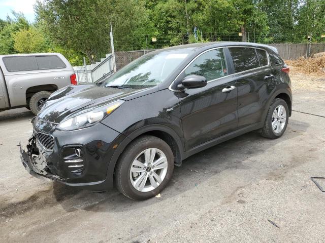 KNDPMCAC6K7547734 - 2019 KIA SPORTAGE LX BLACK photo 1