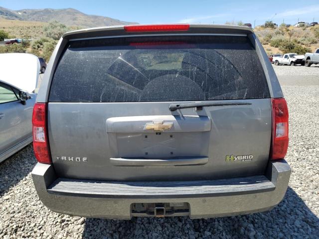 1GNFK13568R222221 - 2008 CHEVROLET TAHOE K1500 HYBRID GRAY photo 6