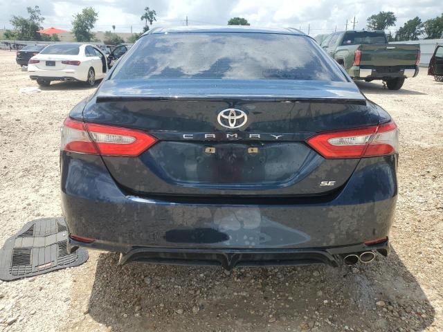 4T1B11HK7JU581679 - 2018 TOYOTA CAMRY L BLUE photo 6