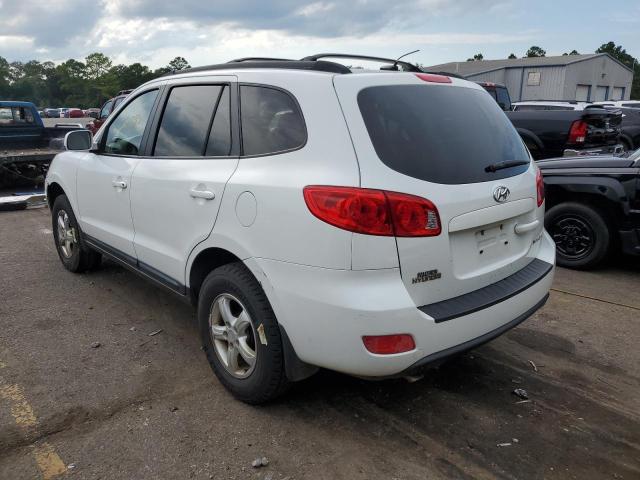 5NMSG13D68H224877 - 2008 HYUNDAI SANTA FE GLS WHITE photo 2