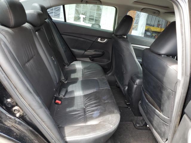 19XFB2F91FE075537 - 2015 HONDA CIVIC EXL BLACK photo 10