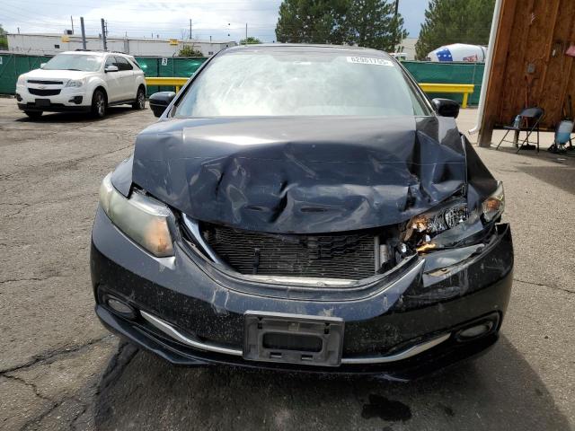 19XFB2F91FE075537 - 2015 HONDA CIVIC EXL BLACK photo 5