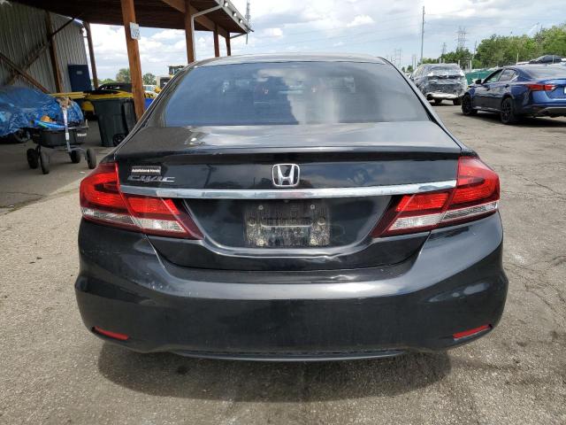 19XFB2F91FE075537 - 2015 HONDA CIVIC EXL BLACK photo 6